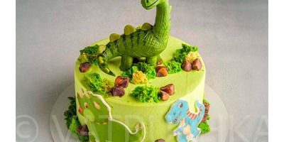 Торт Веселый динозавр 