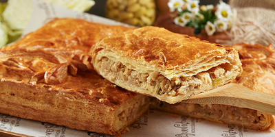 Пирог с капустой и яйцом - фудмаркет «Ватрушка» Пирог с капустой и яйцом