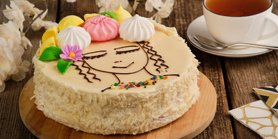 Торт Милая девочка 1,1кг - фудмаркет «Ватрушка» Торт Милая девочка 1,1кг