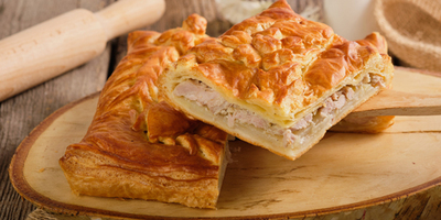 Пирог со свининой и картофелем - фудмаркет «Ватрушка» Пирог со свининой и картофелем